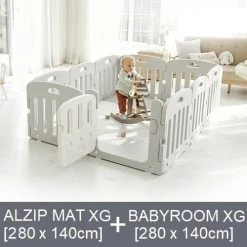 ALZIPMAT ALZIP MAT SILION ECO XG[280cmx140cm] + BABY ROOM BASIC 12P XG[280cmx140cm] SET