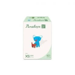 Penelope Penelope Nappies Thin Thin Thin Plus Nappy Band XS [new Born~4kg][unisex][62pcs X 1pack]